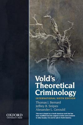 Vold's Theoretical Criminology 0199764883 Book Cover