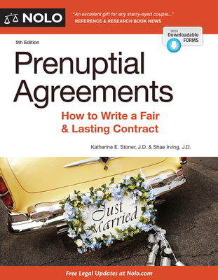 Prenuptial Agreements: How to Write a Fair & La... 1413323022 Book Cover