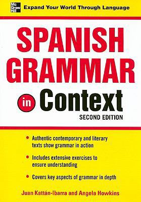 Spanish Grammar in Context Second Edition 0071602690 Book Cover