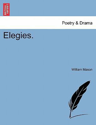 Elegies. 1241178496 Book Cover