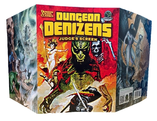 Dungeon Denizens DCC RPG Judge's Screen 1961756161 Book Cover