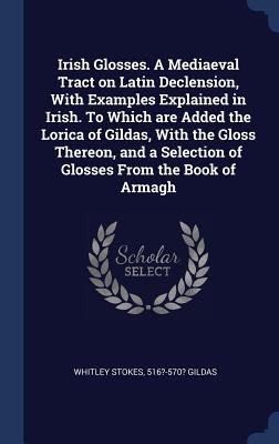 Irish Glosses. A Mediaeval Tract on Latin Decle... 1340349728 Book Cover