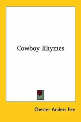 Cowboy Rhymes 1425468829 Book Cover