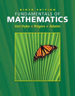 Fundamentals of Mathematics (Ninth Edition with... 049501253X Book Cover