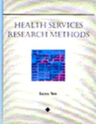 Health Services Research Methods (Delmar Series... B002NEJDY0 Book Cover