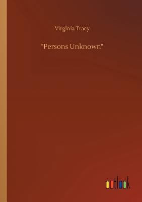 Persons Unknown 3732633926 Book Cover