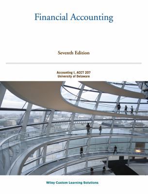 Financial Acconting &lt;Udel Custom&gt; 1118752376 Book Cover