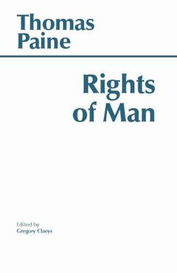 The Rights of Man 0872201473 Book Cover