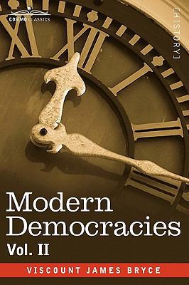 Modern Democracies - In Two Volumes, Vol. II 160520515X Book Cover