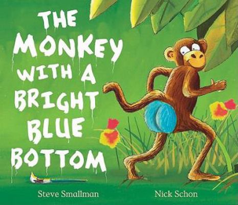 Monkey Bright Blue Bottom 156148668X Book Cover