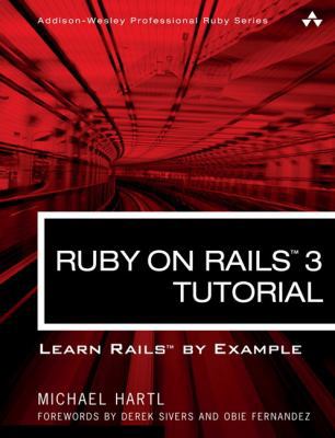 Ruby on Rails 3 Tutorial: Learn Rails by Exampl... 0321743121 Book Cover