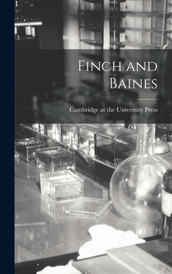 Finch and Baines B0BQ9LXB5P Book Cover