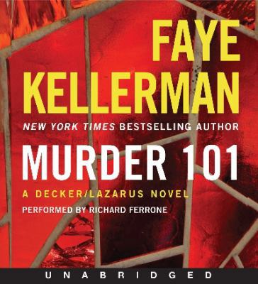 Murder 101 CD: A Decker/Lazarus Novel 0062333097 Book Cover