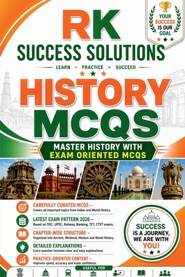RK Success Solutions History MCQs: Master Histo... B0GVXVJNQP Book Cover