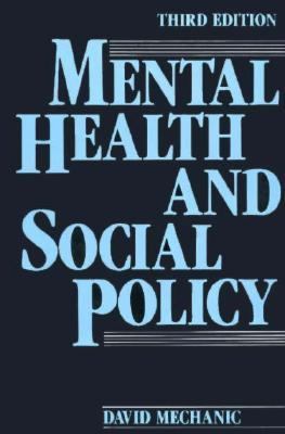 Mental Health and Social Policy 0135760348 Book Cover