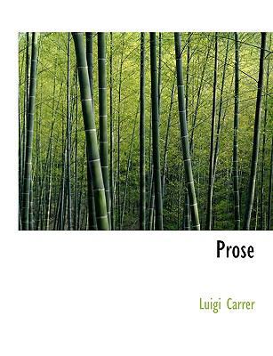 Prose [Italian] 1116491222 Book Cover