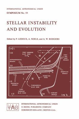 Stellar Instability and Evolution 9027704805 Book Cover