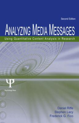 Analyzing Media Messages: Using Quantitative Co... 0805852972 Book Cover
