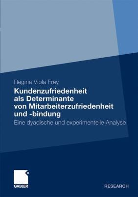 Kundenzufriedenheit ALS Determinante Von Mitarb... [German] 3834929301 Book Cover