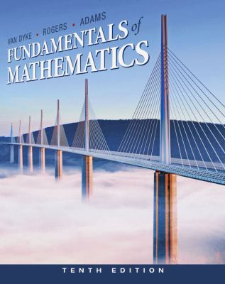 Fundamentals of Mathematics 0538497971 Book Cover