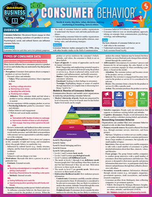 Consumer Behavior: A Quickstudy Laminated Refer... 1423246144 Book Cover