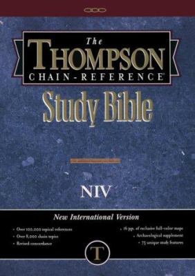 Bib New International Version Thompson Chain Ma... 0887070094 Book Cover