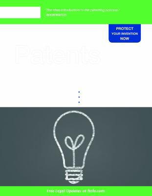 Nolo's Patents for Beginners 141332522X Book Cover