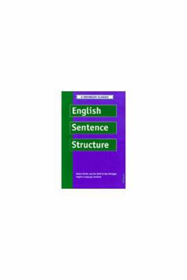 English Sentence Structure 0472083074 Book Cover