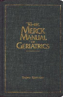 The Merck Manual of Geriatrics 0911910883 Book Cover
