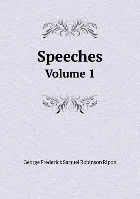 Speeches Volume 1 5518997973 Book Cover