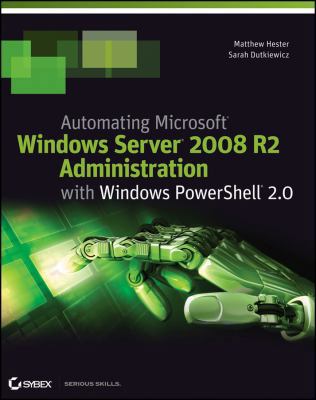 Automating Microsoft Windows Server 2008 R2 wit... 1118013867 Book Cover