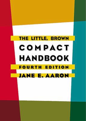 The Little Brown Compact Handbook 0321075099 Book Cover