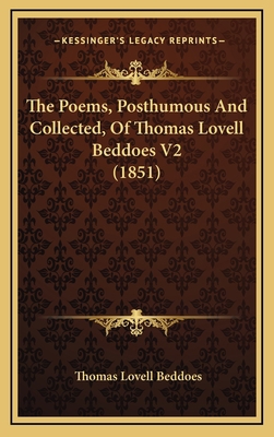 The Poems, Posthumous And Collected, Of Thomas ... 1165849534 Book Cover
