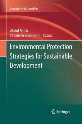 Environmental Protection Strategies for Sustain... 9400738013 Book Cover