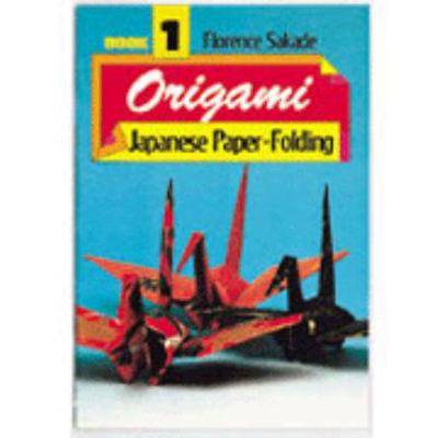 Origami Japanese Paper Book One 0804804540 Book Cover