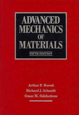 Advanced Mechanics of Materials 0471551570 Book Cover