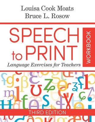 Speech to Print Workbook: Language Exercises fo... 168125333X Book Cover