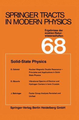 Solid-State Physics 3662155664 Book Cover