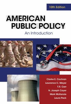 American Public Policy: An Introduction 1111342881 Book Cover