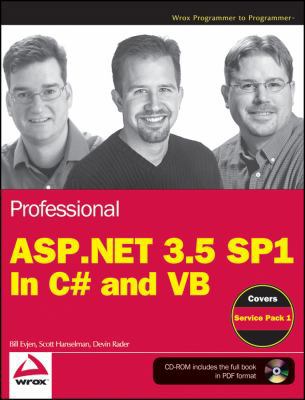 Professional ASP. Net 3. 5 : In C# and VB 0470478268 Book Cover