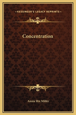 Concentration 116923030X Book Cover