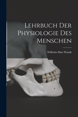 Lehrbuch Der Physiologie Des Menschen [German] 1018026347 Book Cover