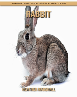 Paperback Rabbit: An Amazing Animal Picture Book about Rabbit for Kids [Large Print] Book