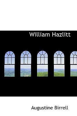 William Hazlitt 1103739352 Book Cover