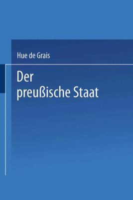 Der Preußische Staat [German] 3642525423 Book Cover