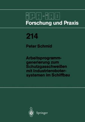 Arbeitsprogramm-Generierung Zum Schutzgasschwei... [German] 3540590587 Book Cover