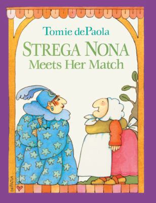 Strega Nona Meets Her Match 0613004019 Book Cover