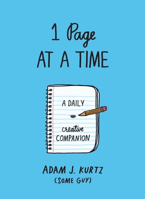 1 Page at a Time (Blue): A Daily Creative Compa... 0143129880 Book Cover