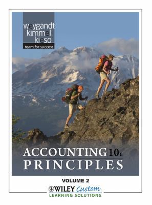 Accounting Principles, Volume 2 1118101391 Book Cover