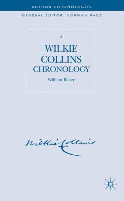 A Wilkie Collins Chronology 1403994811 Book Cover
